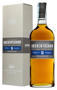 Scotch viski Auchentoshan 18 yaşındaki eski