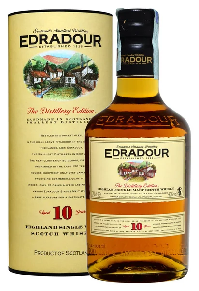 Scotch Whisky Edradour damıtım Edition 10 yıl eski