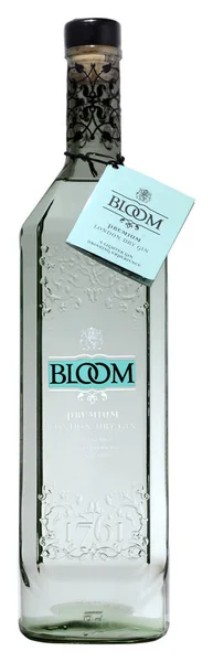 Bottle of Gin Bloom liter — Stock Photo, Image