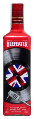 Şişe cin Beefeater Londra sesler