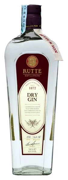 Flaska Gin Rutte — Stockfoto
