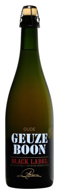 Belçika birası nimet Oude Geuze siyah etiket ikinci baskı