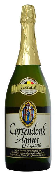 Belgian Beer Corsendonk Agnus Magnum — стокове фото