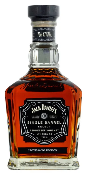 Amerikan viski Jack Daniel's Lmdw 60yo Edition — Stok fotoğraf