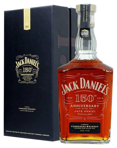 American Whiskey Jack Daniels 150-årsjubileum – stockfoto