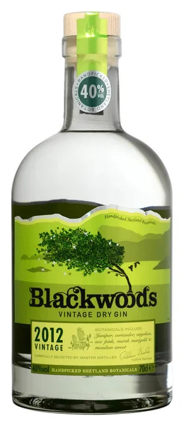 Fles van Gin Blackwoods Vintage — Stockfoto