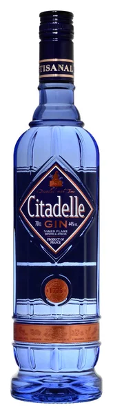 Bottle Of Gin Citadelle — Stock Photo, Image