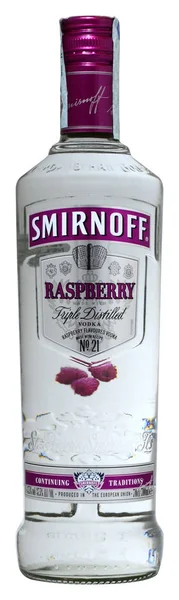 Wódka Smirnoff malina — Zdjęcie stockowe