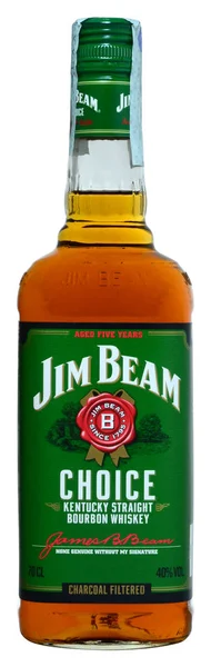 Amerikan viski Jim Beam seçim 5yo Bourbon — Stok fotoğraf