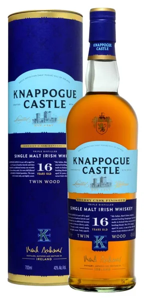 Irish Whiskey Knappogue Castle 16YO — Stock Photo, Image