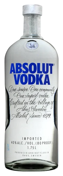 Botella de Vodka Kalak — Foto de Stock