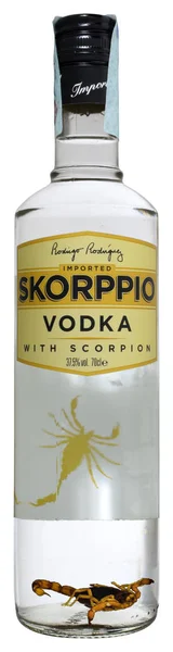 Vodka Skorppio 70cl — Stockfoto