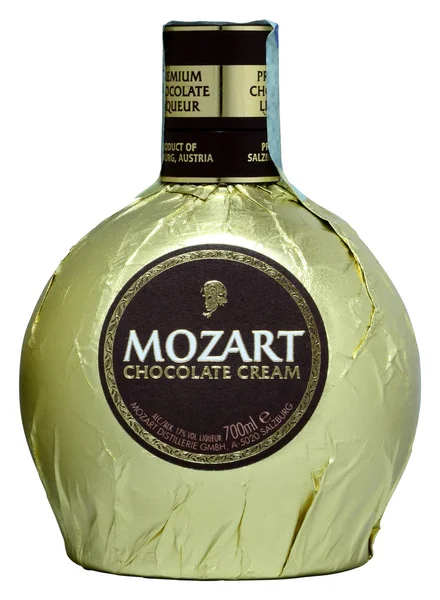 Licor Mozart Chocolate Creme — Fotografia de Stock