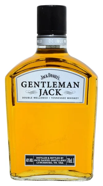 Fonte Venice Talya Genuary 2018 Amerikan Viski Jack Daniel Gentleman — Stok fotoğraf