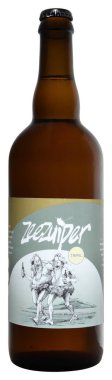 Fonte, Venice, İtalya - Şubat 2018. Belçika birası Schelde Zeezuiper Tripel 75cl, % 8 Vol şişe.