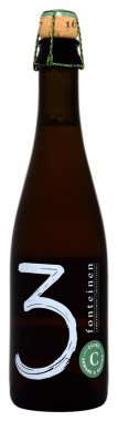 Fonte, Venice, İtalya - 2018 Mart. Belçika birası 3 şişe Fonteinen Cuvee Armand ve Gaston 37, 5cl, %5,5 Vol.