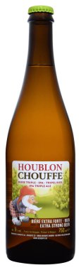 Fonte, Venice, İtalya - 2018 olabilir. Belçika birası Achouffe Houblon Chouffe 75cl, % 9 şişe Vol.
