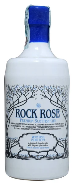 Venice Italy March 2020 Gin Rock Rose Winter Edition 70Cl — 图库照片