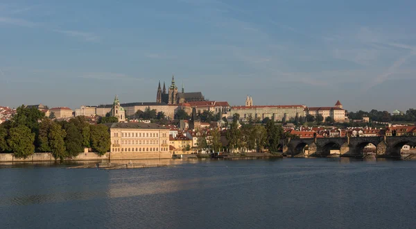 Prague Castle - Nehri Vltava üzerinden görünüm