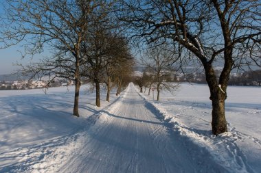 Batı Bhemia kış Köyü