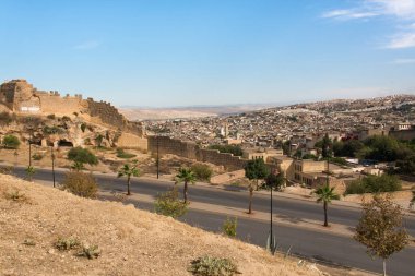 Fes, Fas, Kuzey Afrika 'nın genel manzarası