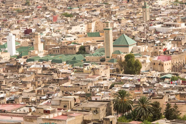 Vista General Ciudad Fez Marruecos Norte África — Foto de Stock