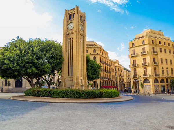 Beirut, Lübnan - 22 Mayıs 2017: Beirut Central District (veya Merkezi Ville), kentin tarihi, coğrafi, ticari ve idari çekirdek görüntüleme. 