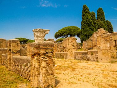 Ostia Antica, Roma, İtalya
