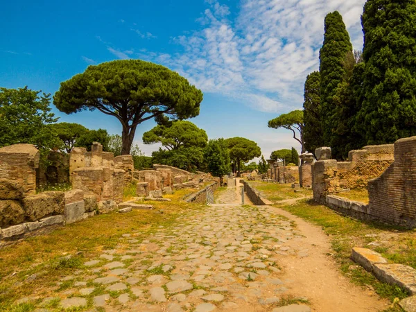 Ostia Antica, Roma, Itália — Fotografia de Stock