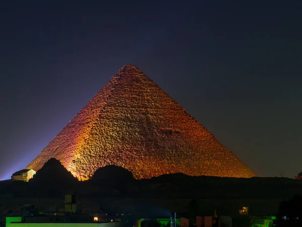 Grote Piramide van Gizeh, Egypte — Stockfoto