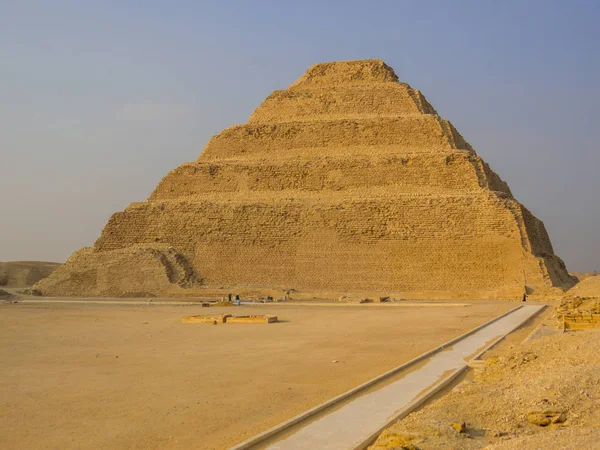 Stap piramide, Saqqara, Egypte — Stockfoto