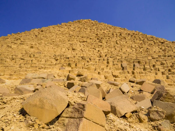 Πυραμίδα Menkaure, Giza Necropolis, Κάιρο, Αίγυπτος — Φωτογραφία Αρχείου