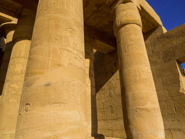 Ramesseum Tempel, Luxor, Egypte — Stockfoto