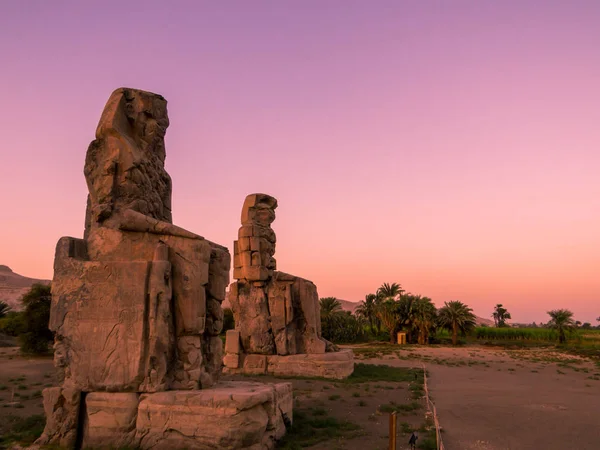 Kolos Memnona, Luxor, Egipt — Zdjęcie stockowe