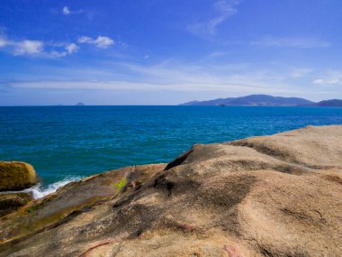 Nha Trang, Vietnam 'daki Hon Chong Promontory manzarası 
