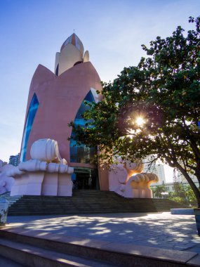 Nha Trang, Vietnam 'daki Kule Tütsüsü manzarası 