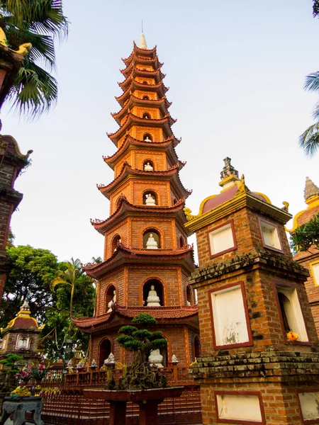 Tran Quoc Pagode Westsee Hanoi Vietnam — Stockfoto