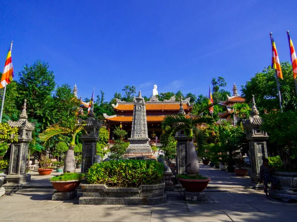 Long Son Pagoda Nha Trang Βιετνάμ — Φωτογραφία Αρχείου