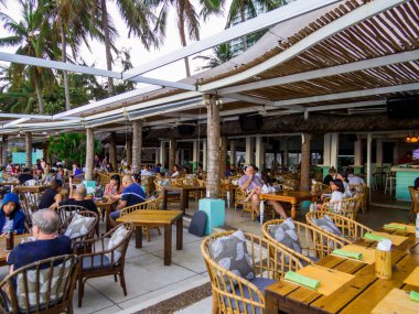 Nha Trang, Vietnam - 26 Aralık 2019: Yelkencilik Kulübü.