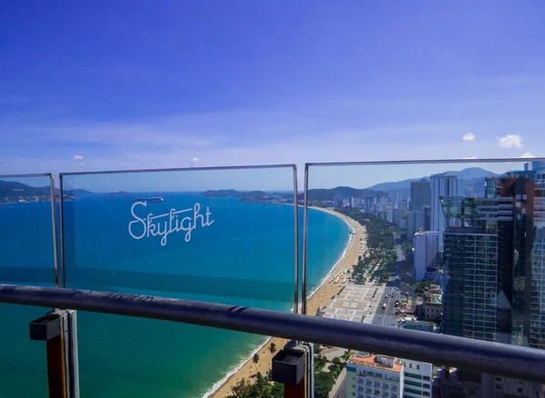 Nha Trang Vietnam December 2019 View Skylight Havana Rooftop Beach — Stock Photo, Image