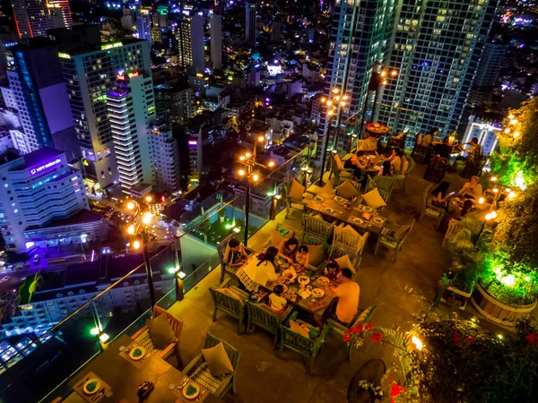 Nha Trang Vietnam December 2019 View Skylight Havana Rooftop Beach — Stock Photo, Image