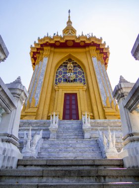Pattaya, Tayland 'daki Phra Maha Mondop Phutthabat Tapınağı