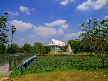 Pattaya, Tayland 'daki Wat Yansangwararam kompleksindeki Budist Tapınağı