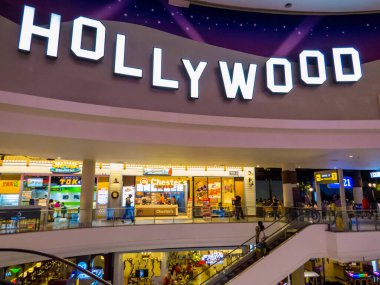 Pattaya, Tayland - 5 Ocak 2020: Yeni Terminal 21 alışveriş merkezinin içi.