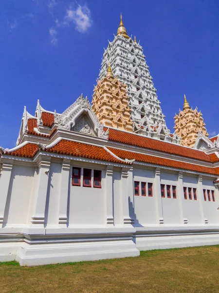 Vue Réplique Bodhagaya Stupa Pattaya Thaïlande — Photo