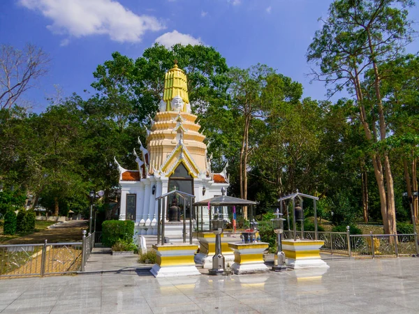 Temple Bouddhiste Dans Complexe Wat Yansangwararam Pattaya Thaïlande — Photo