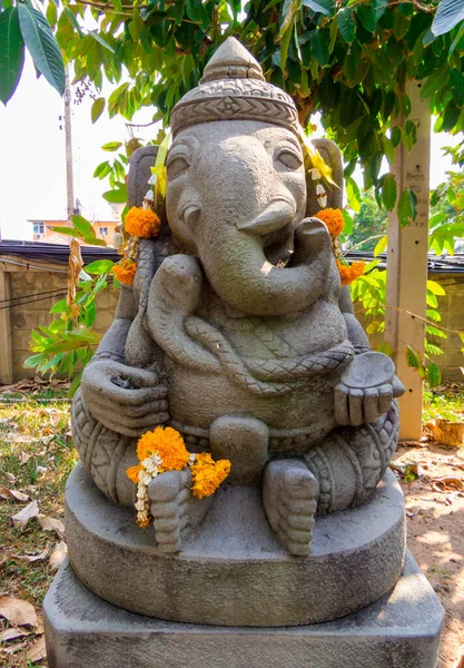 Tayland Pattaya Daki Ganesha Fil Anıtı — Stok fotoğraf