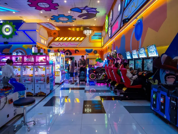 Pattaya Thailand Januari 2020 Spelrum Det Nya Shoppingcentret Terminal — Stockfoto