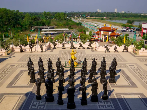 Pattaya Thailand Januar 2020 Blick Auf Den Chinesischen Tempel Anek — Stockfoto