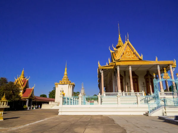 Vista Del Palacio Real Phnom Penh Camboya — Foto de Stock